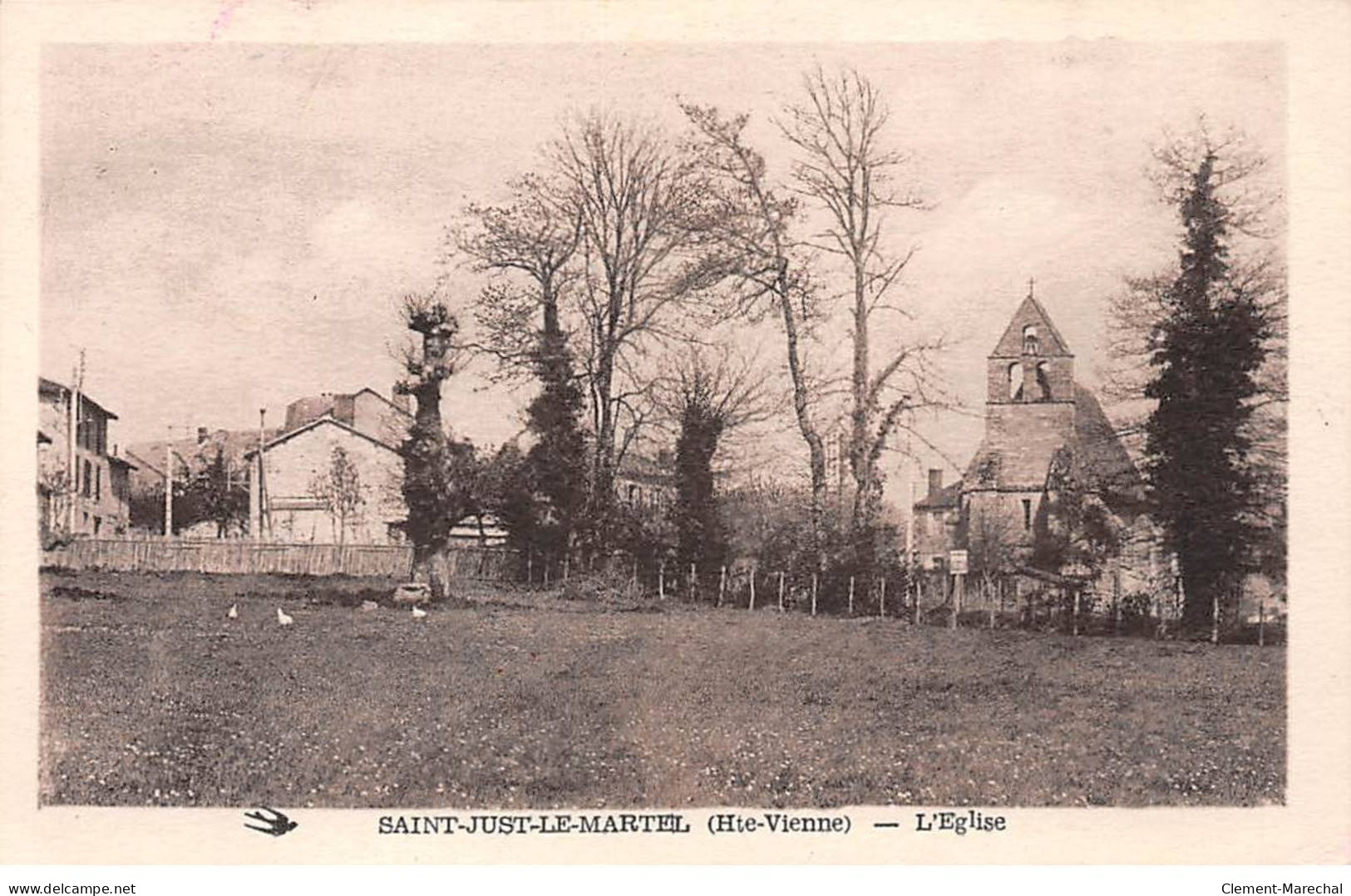 SAINT JUST LE MARTEL - L'Eglise - Très Bon état - Autres & Non Classés