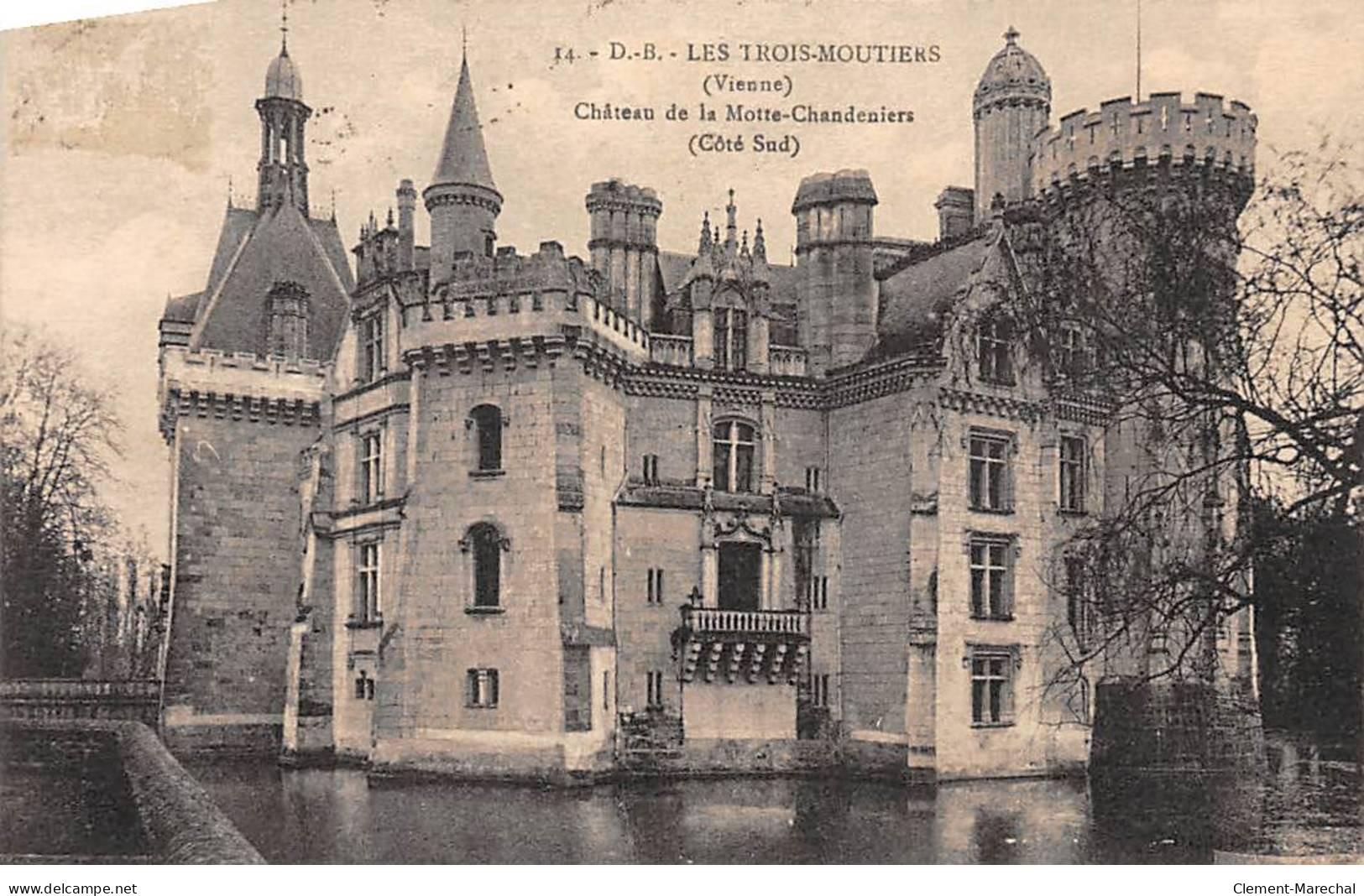 LES TROIS MOUTIERS - Château De La Motte Chandeniers - Très Bon état - Les Trois Moutiers
