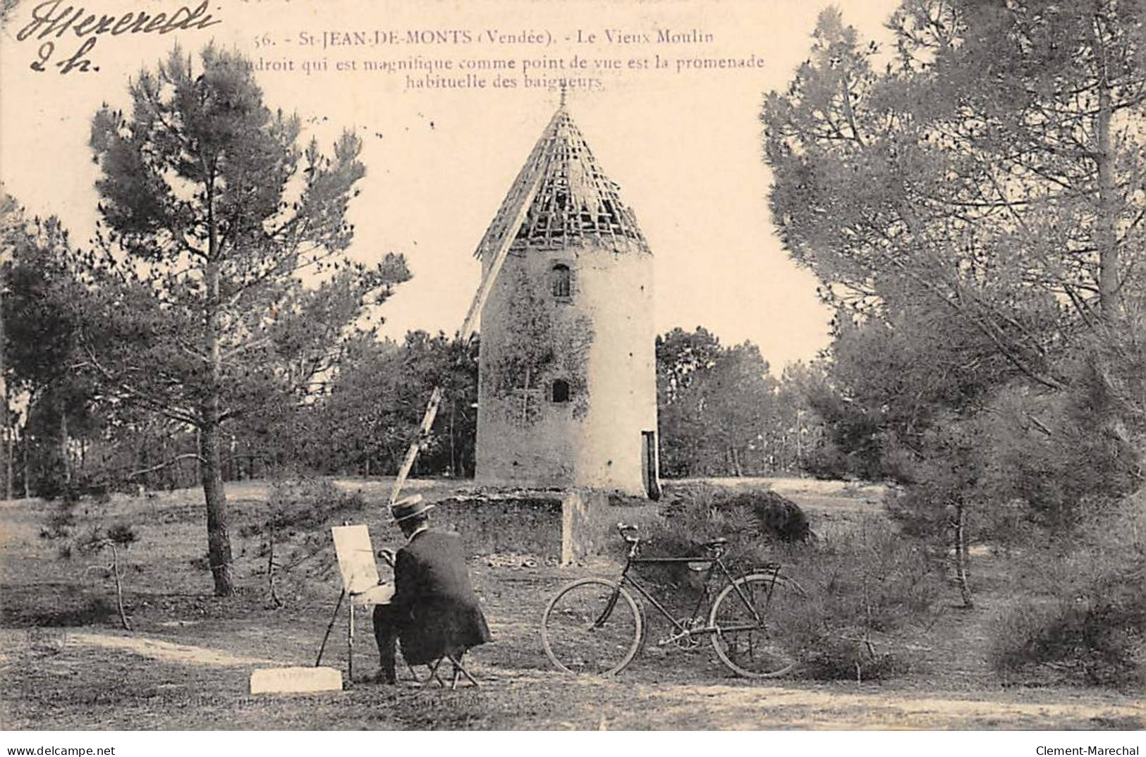 SAINT JEAN DE MONTS - Le Vieux Moulin - Très Bon état - Saint Jean De Monts