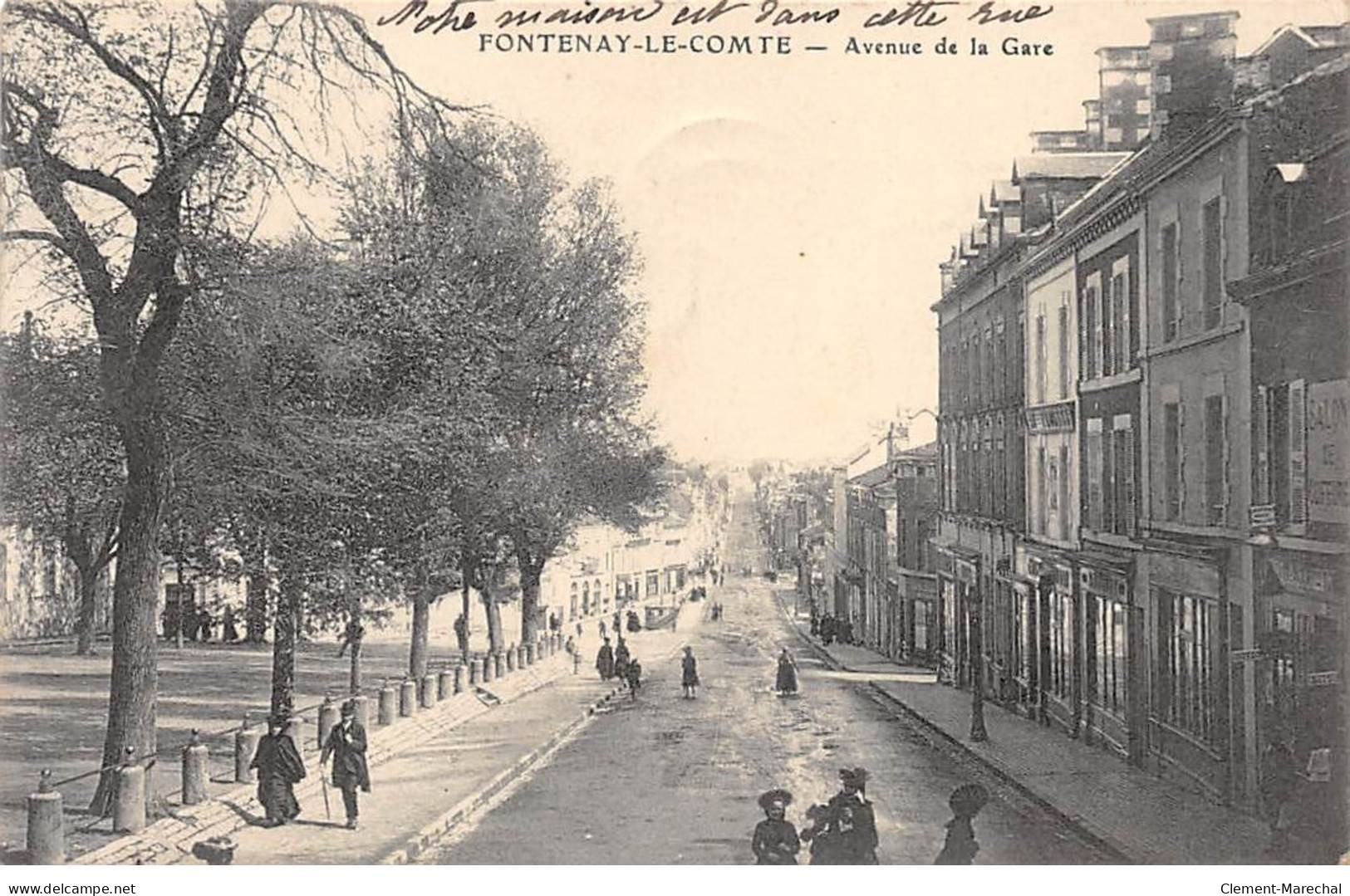 FONTENAY LE COMTE - Avenue De La Gare - Très Bon état - Fontenay Le Comte