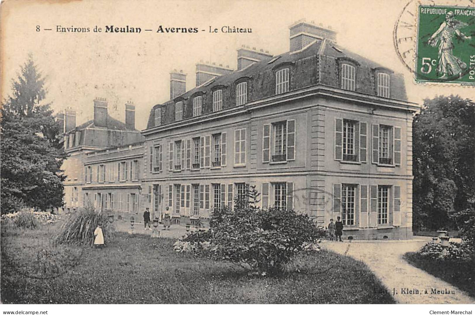 AVERNES - Le Château - Très Bon état - Avernes