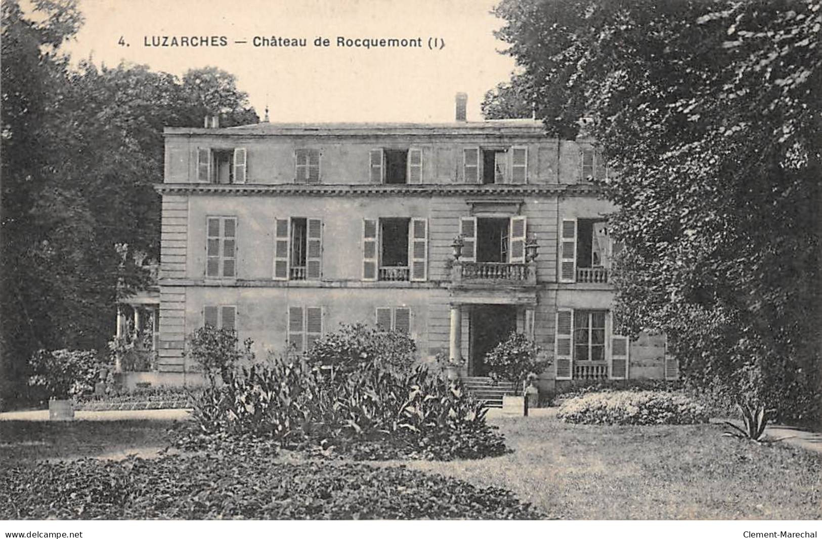 LUZARCHES - Château De Rocquemont - Très Bon état - Luzarches