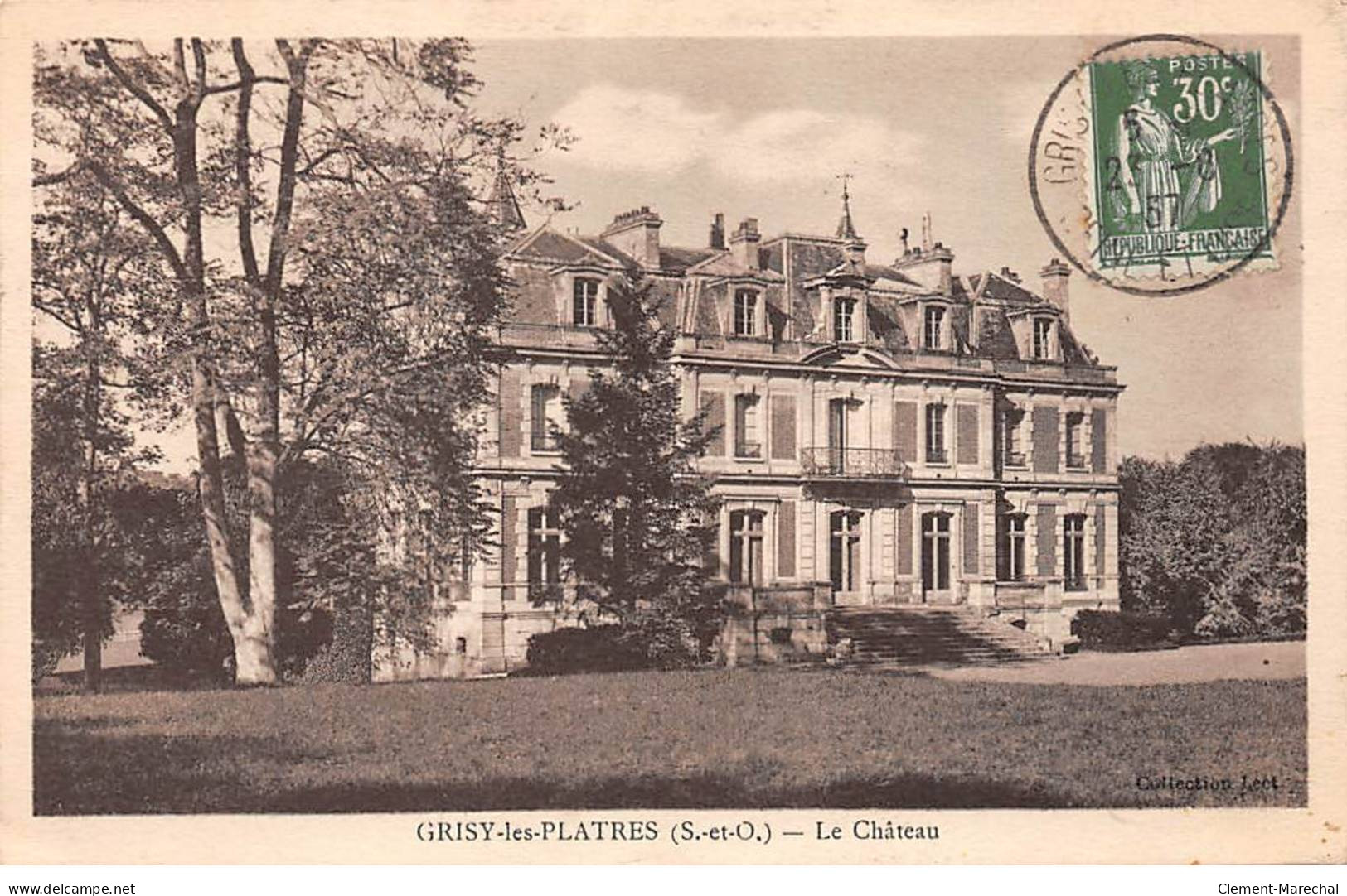 GRISY LES PLATRES - Le Château - Très Bon état - Autres & Non Classés