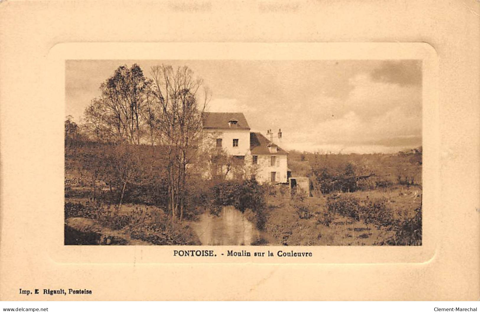 PONTOISE - Moulin Sur La Couleuvre - Très Bon état - Pontoise