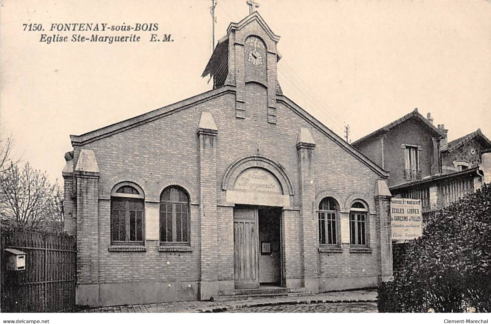 FONTENAY SOUS BOIS - Eglise Sainte Marguerite - Très Bon état - Fontenay Sous Bois
