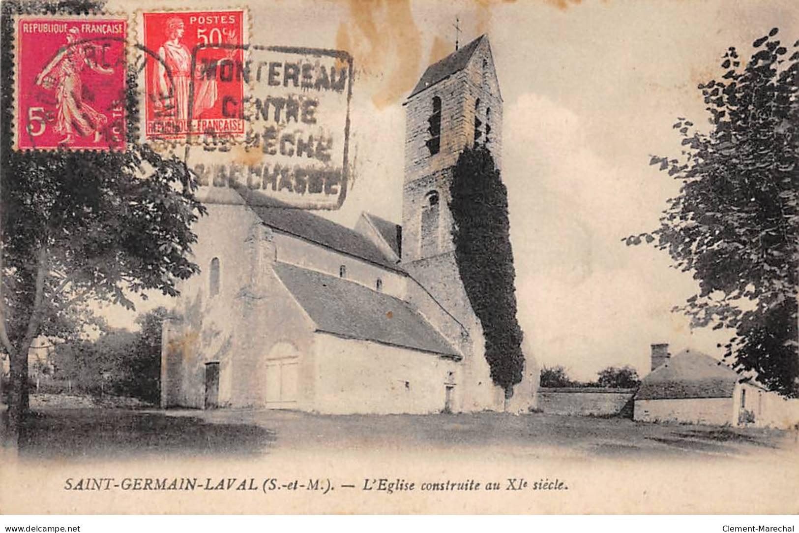 SAINT GERMAIN LAVAL - L'Eglise - Très Bon état - Other & Unclassified