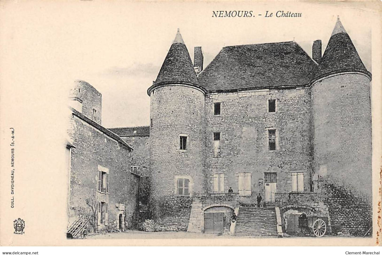 NEMOURS - Le Château - état - Nemours