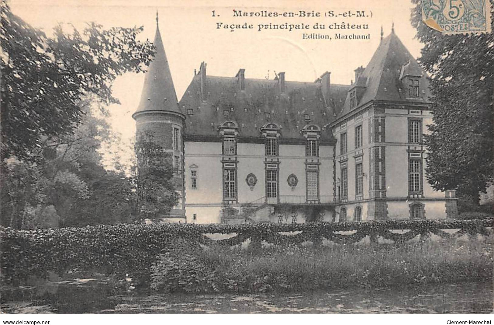 MAROLLES EN BRIE - Façade Principale Du Château - Très Bon état - Other & Unclassified