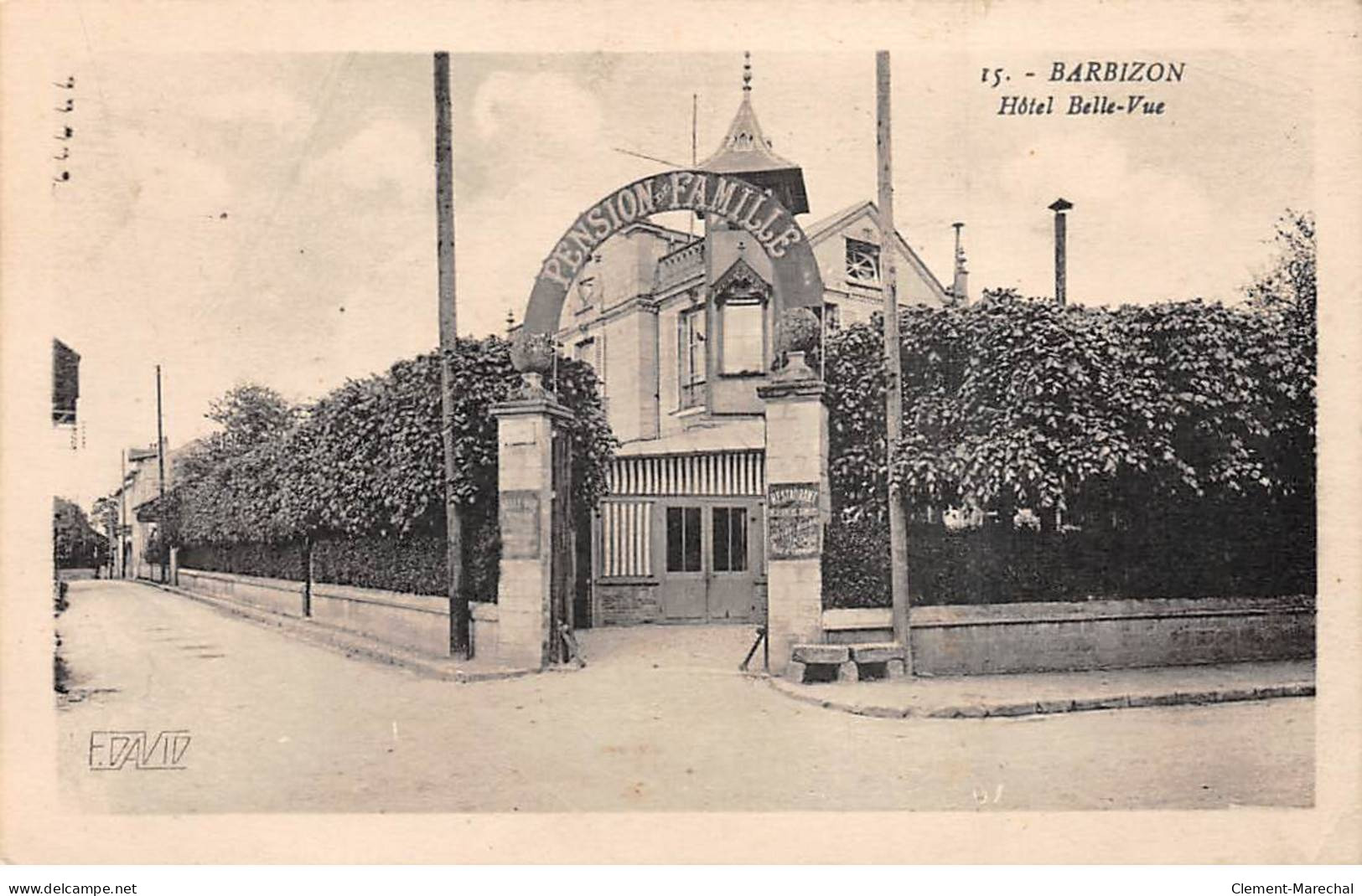 BARBIZON - Hôtel Belle Vue - Très Bon état - Barbizon