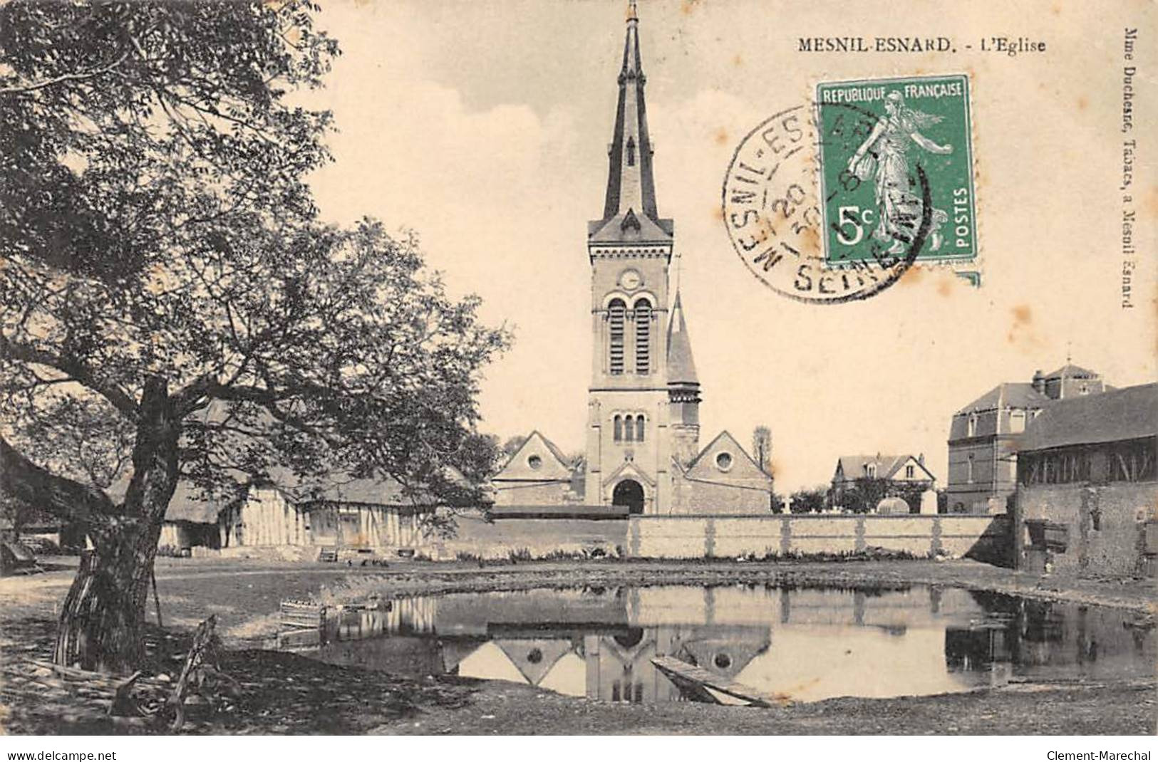 MESNIL ESNARD - L'Eglise - état - Mesnil-Val