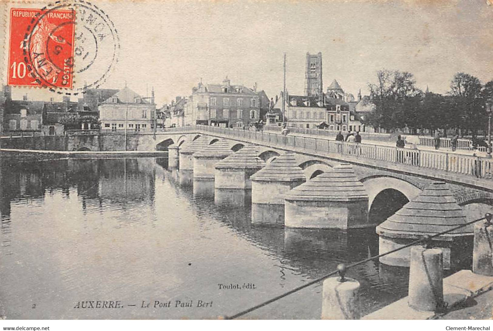 AUXERRE - Le Pont Paul Bert - Très Bon état - Auxerre