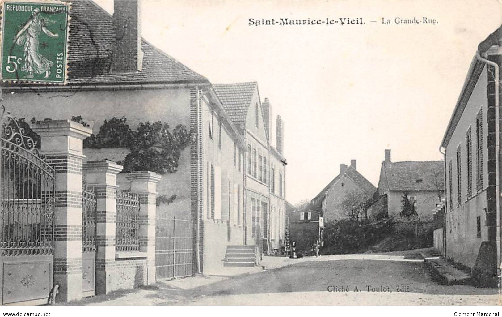 SAINT MAURICE LE VIEIL - La Grande Rue - Très Bon état - Other & Unclassified