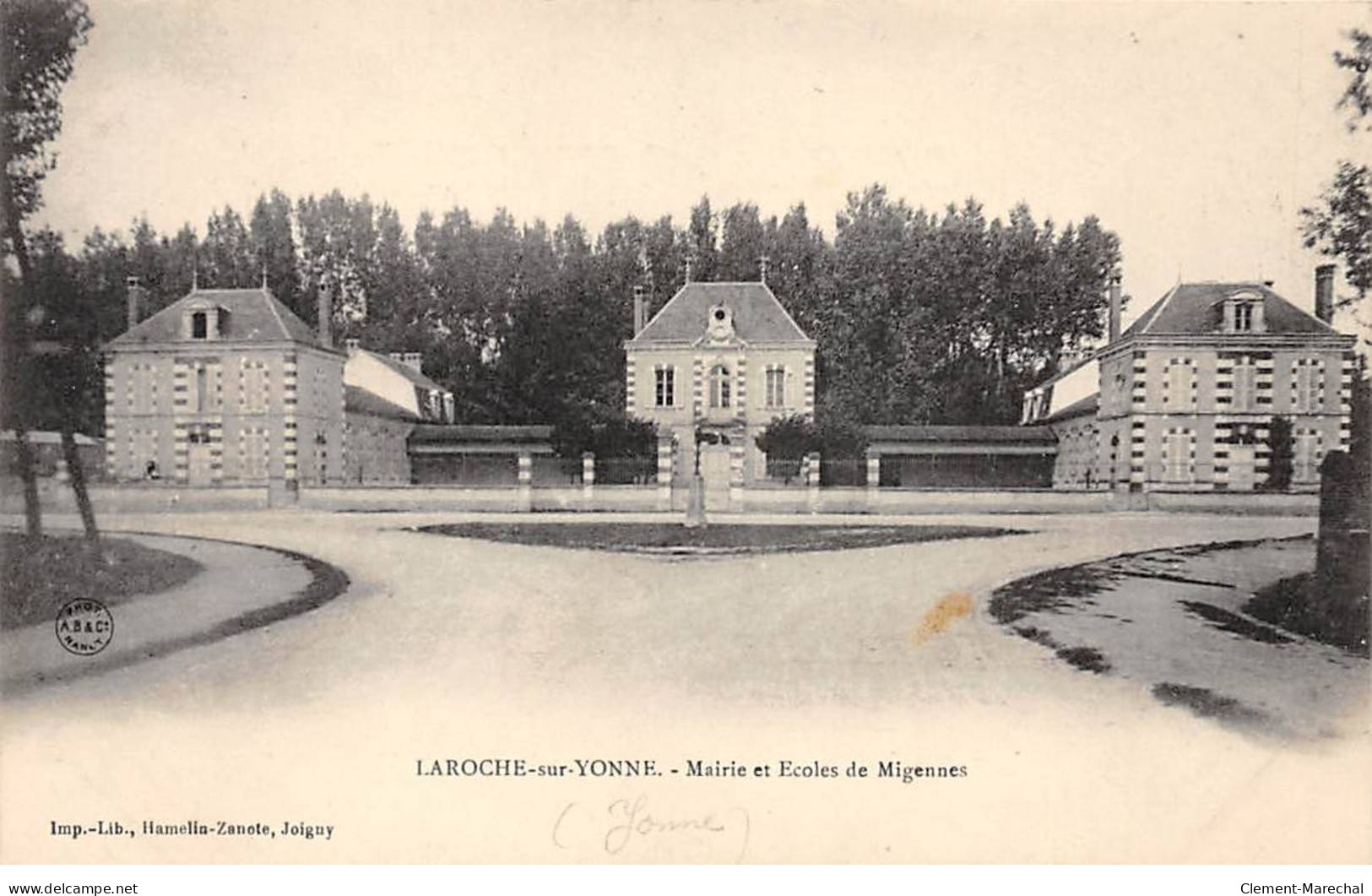 LAROCHE SUR YONNE - Mairie Et Ecoles De Migennes - Très Bon état - Laroche Saint Cydroine