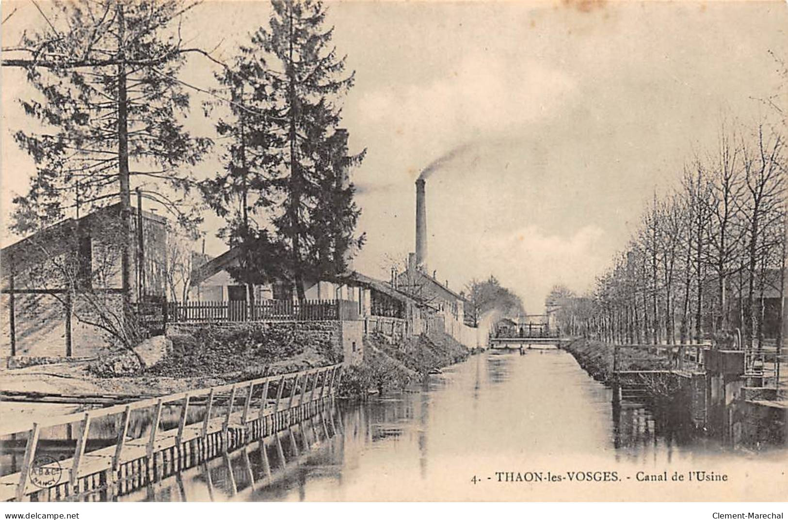 THAON LES VOSGES - Canal De L'Usine - Très Bon état - Thaon Les Vosges