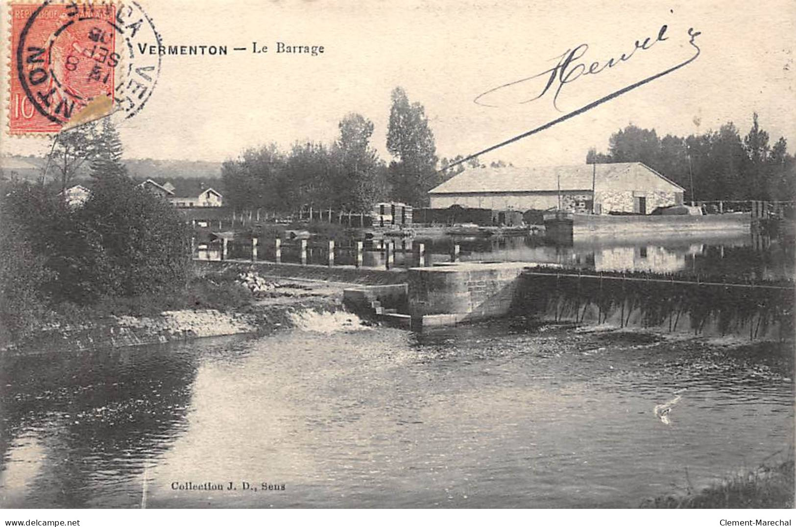 VERMENTON - Le Barrage - Très Bon état - Vermenton