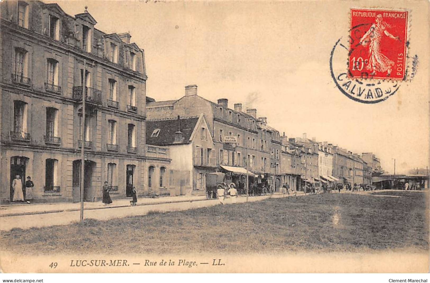LUC SUR MER - Rue De La Plage - Très Bon état - Luc Sur Mer