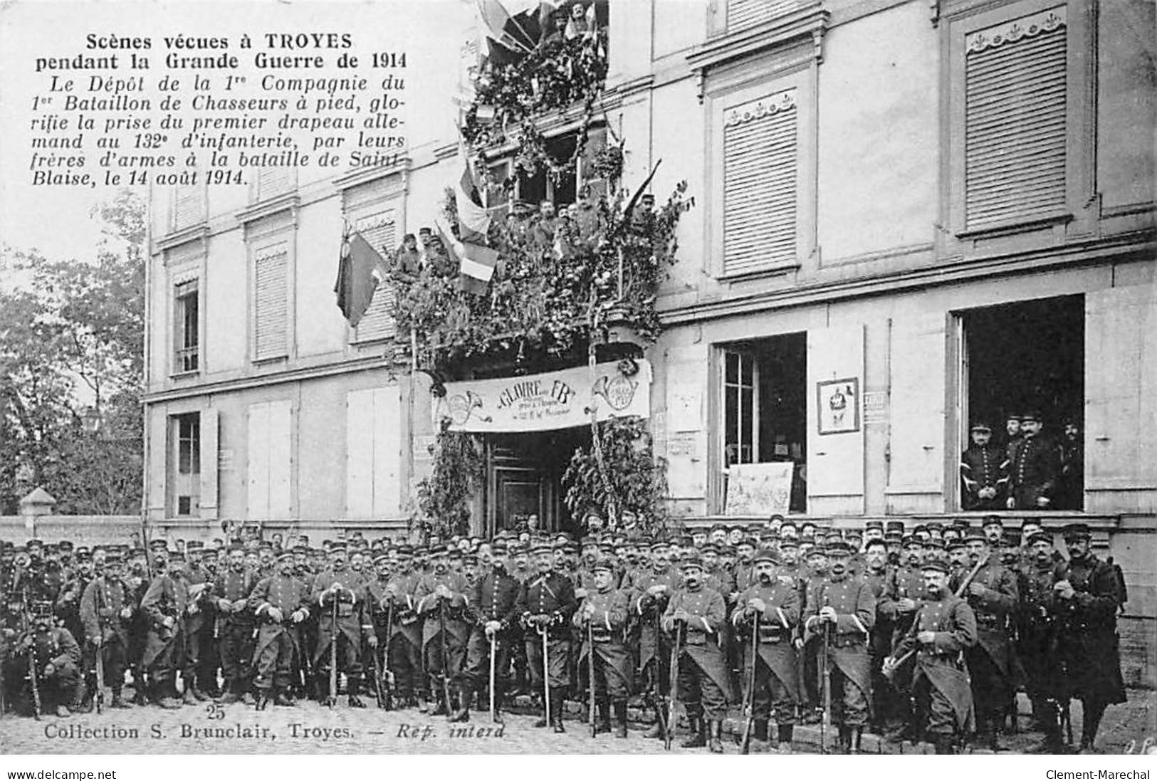 Scènes Vécues à TROYES Pendant La Guerre De 1914 - Très Bon état - Troyes