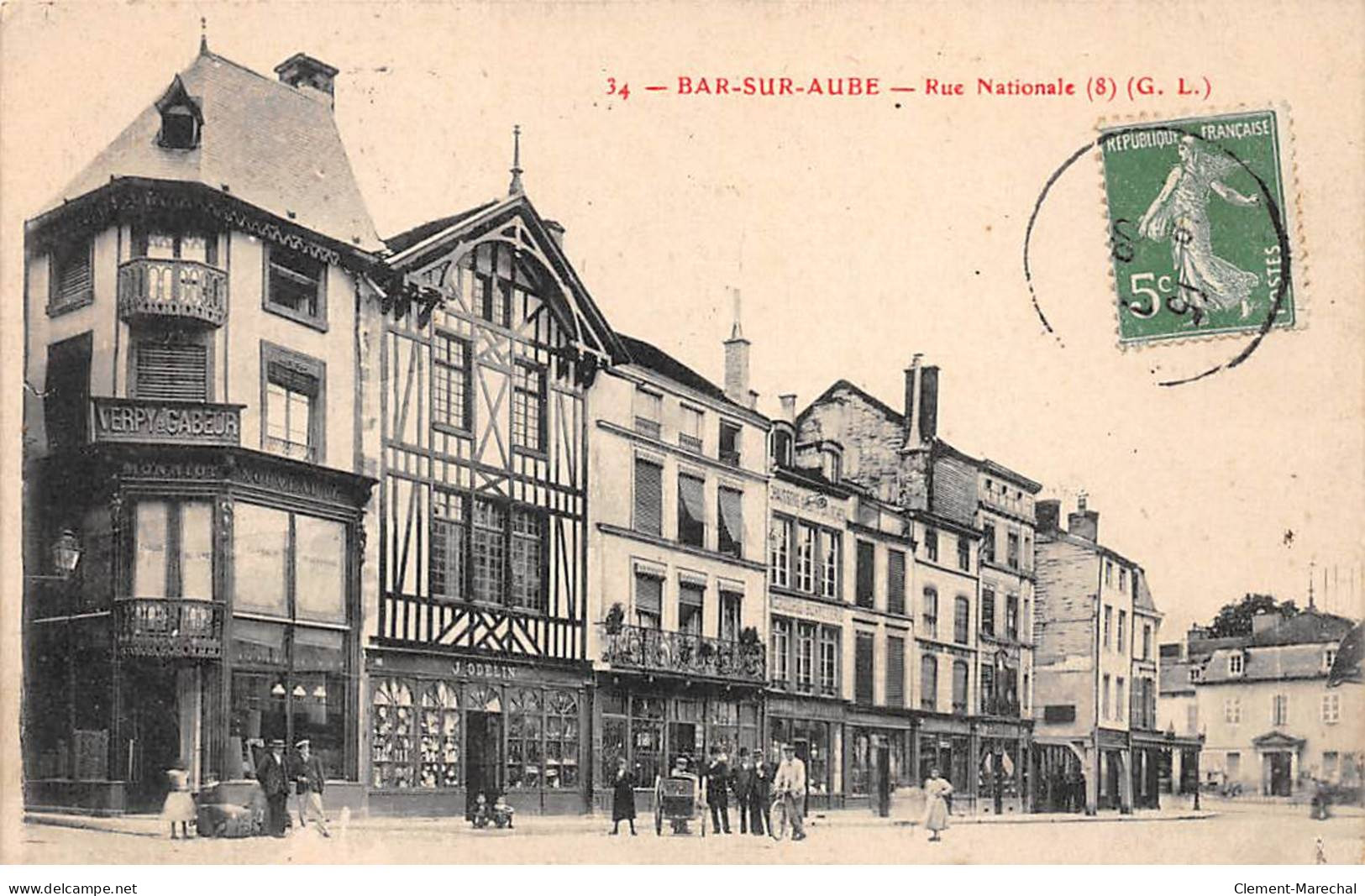 BAR SUR AUBE - Rue Nationale - Très Bon état - Bar-sur-Aube
