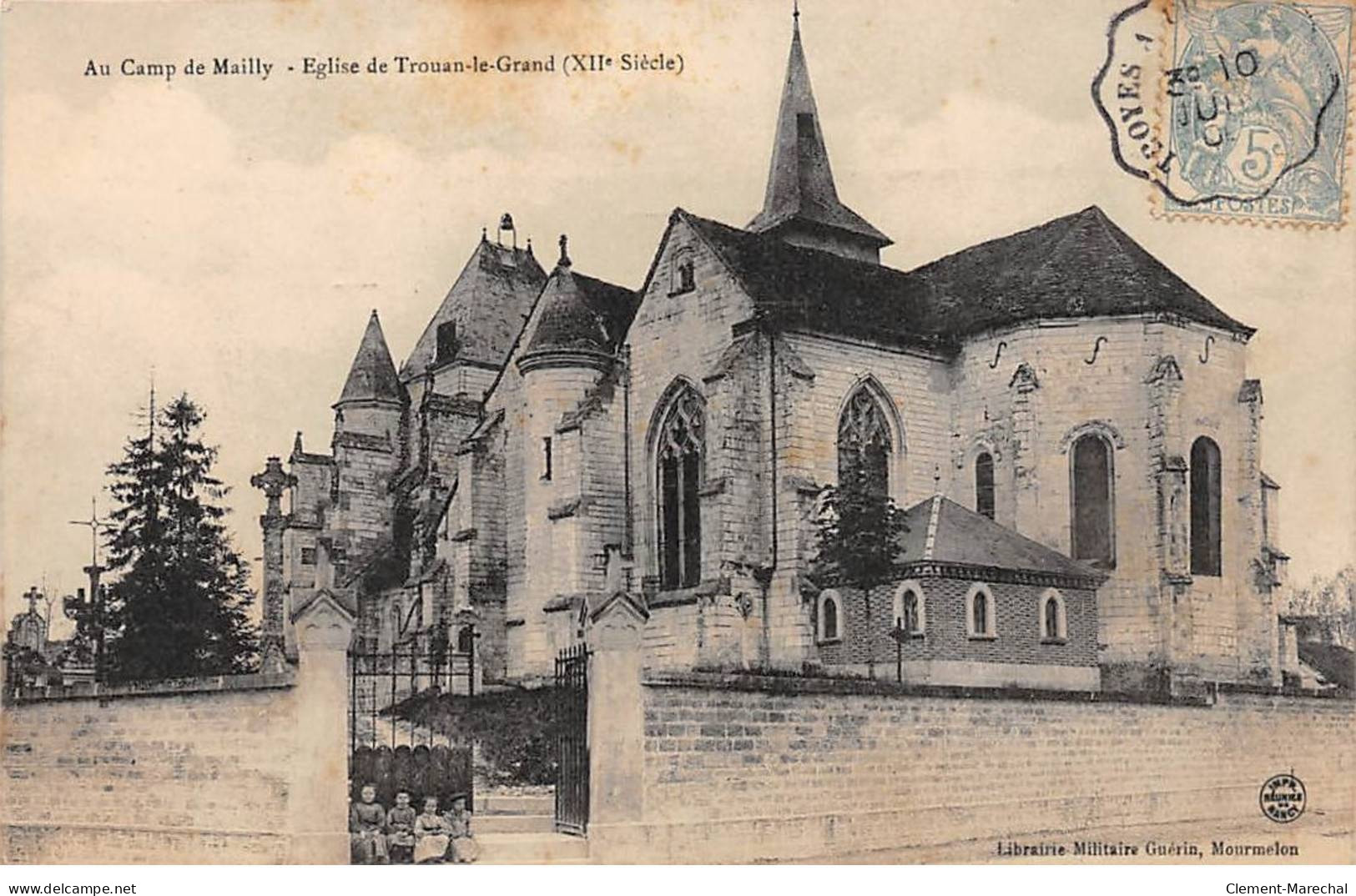 CAMP DE MAILLY - Eglise De Trouan Le Grand - Très Bon état - Mailly-le-Camp