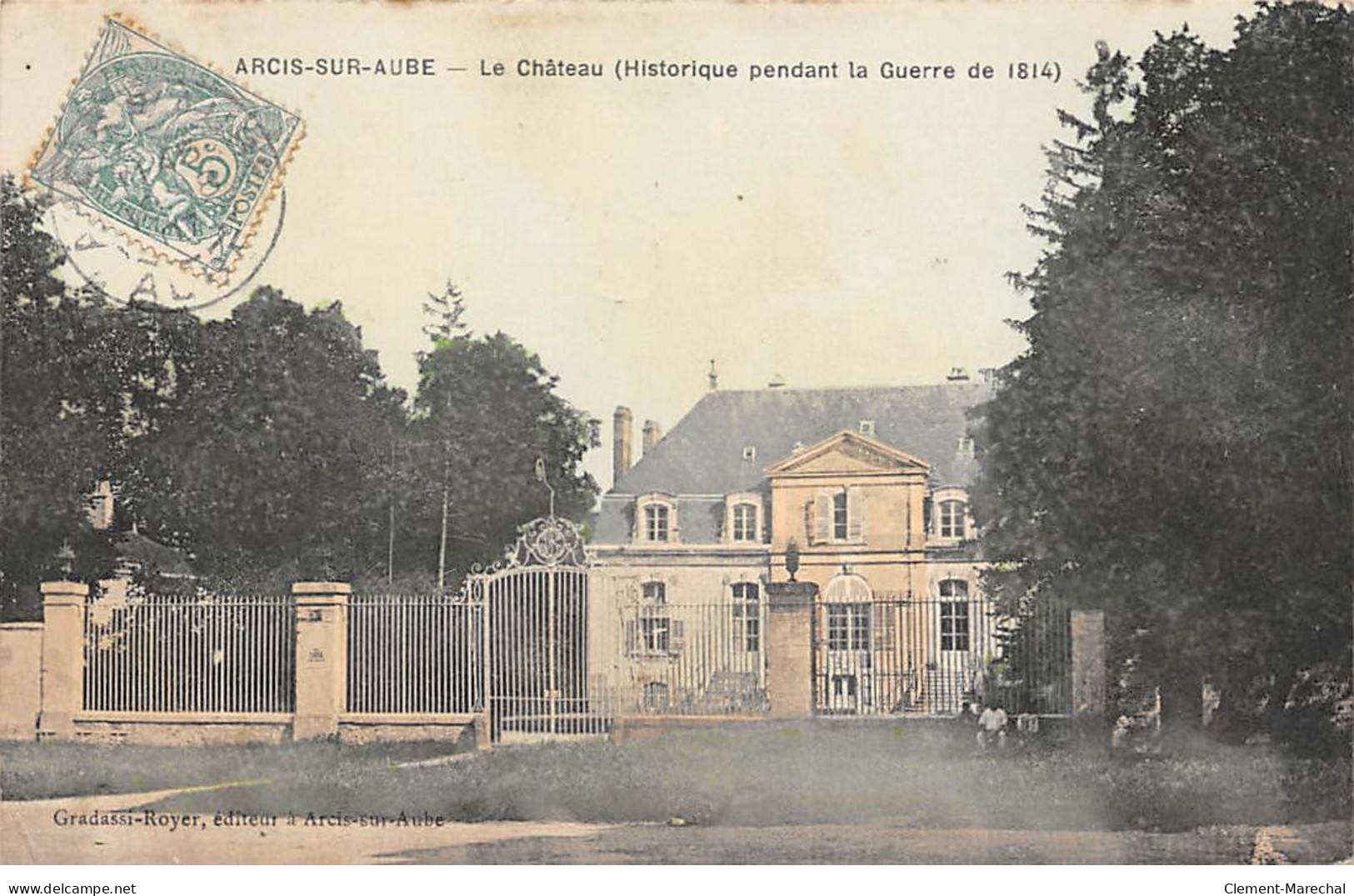 ARCIS SUR AUBE - Le Château - état - Arcis Sur Aube