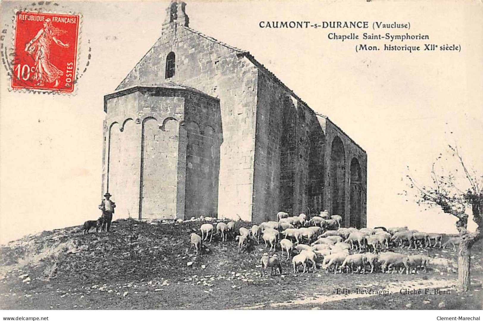 CAUMONT SUR DURANCE - Chapelle Saint Symphorien - Très Bon état - Caumont Sur Durance