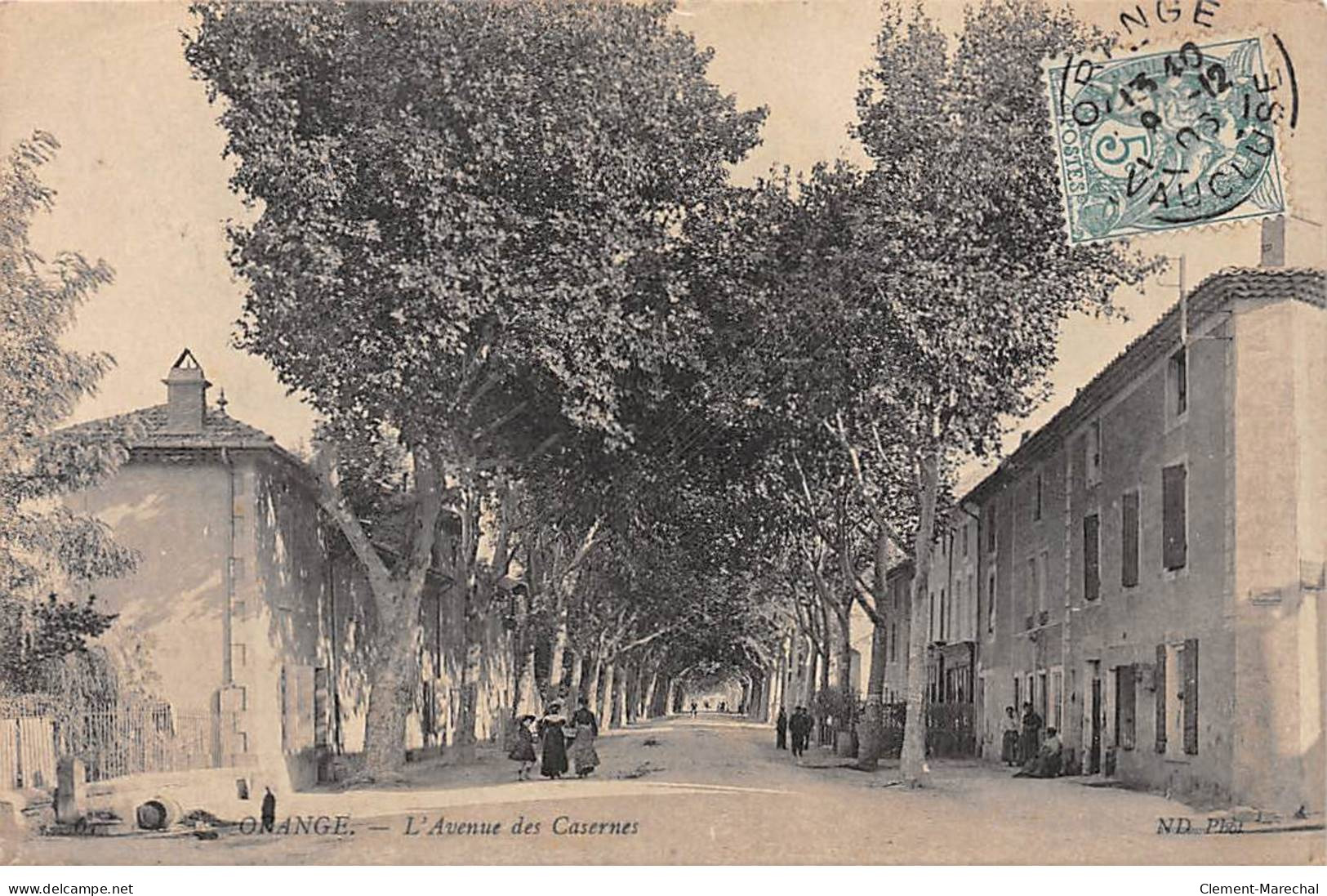 ORANGE - L'Avenue Des Casernes - Très Bon état - Orange