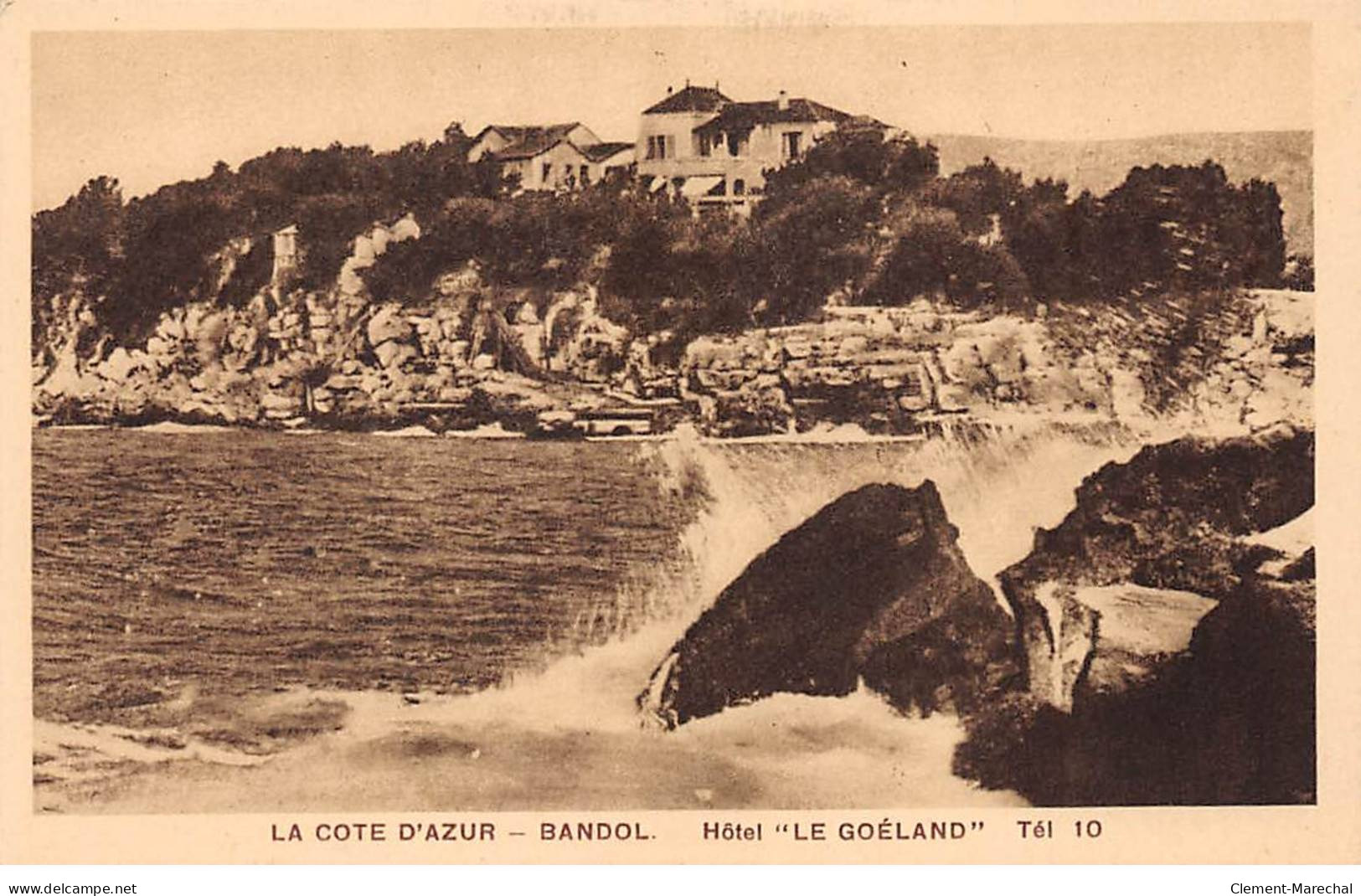 BANDOL - Hôtel " Le Goéland " - état - Bandol