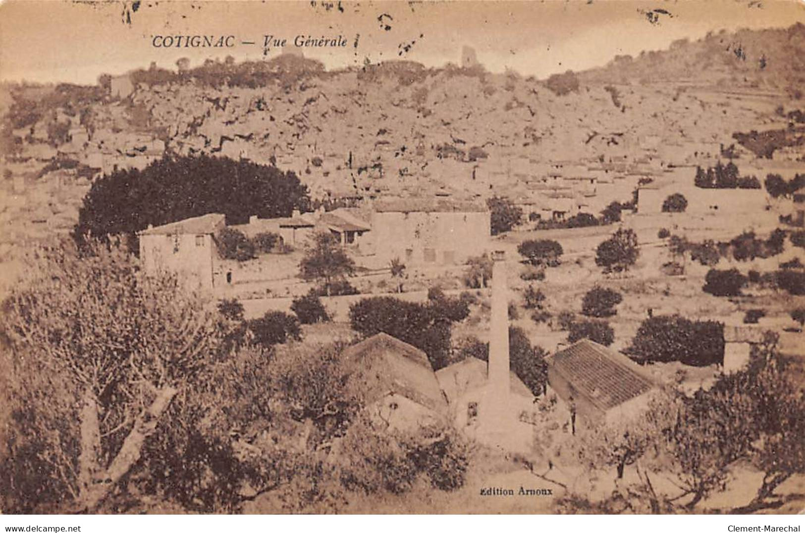 COTIGNAC - Vue Générale - Très Bon état - Cotignac