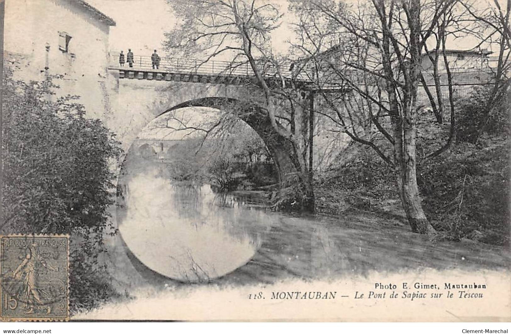 MONTAUBAN - Le Pont De Sapiac Sur Le Tescou - Très Bon état - Montauban