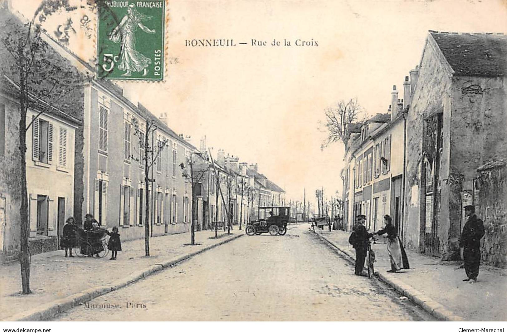 BONNEUIL - Rue De La Croix - Très Bon état - Altri & Non Classificati