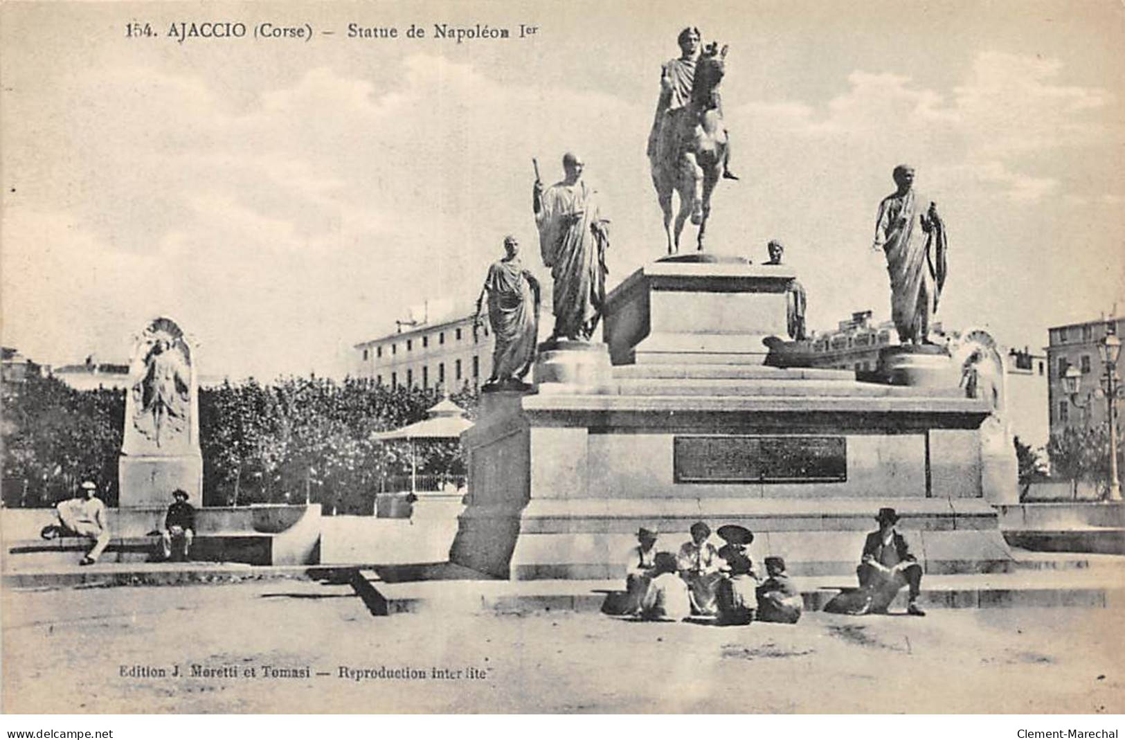 AJACCIO - Statue De Napoléon 1er - Très Bon état - Ajaccio