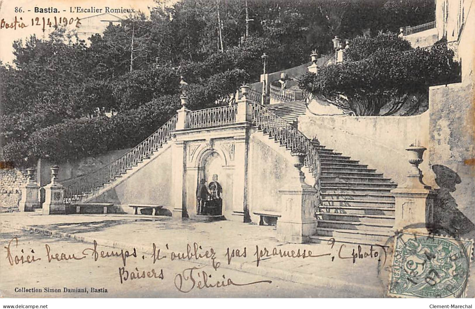 BASTIA - L'Escalier Romieux - Très Bon état - Bastia