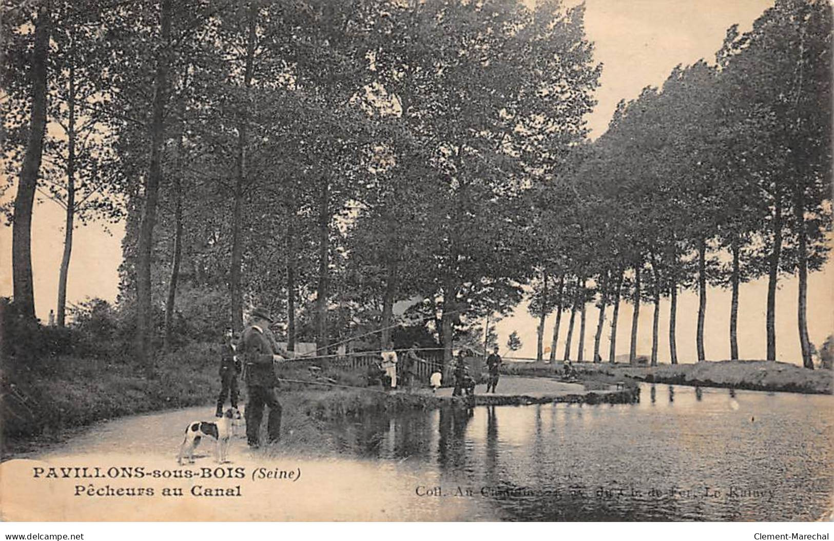 PAVILLONS SOUS BOIS - Pêcheurs Au Canal - Très Bon état - Otros & Sin Clasificación