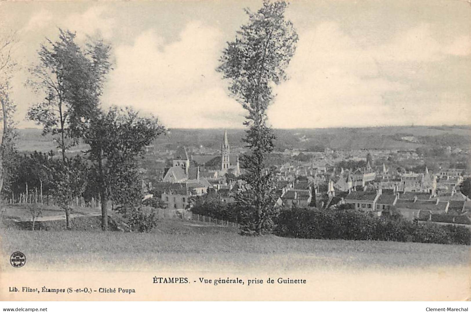 ETAMPES - Vue Générale, Prise De Guinette - Très Bon état - Etampes