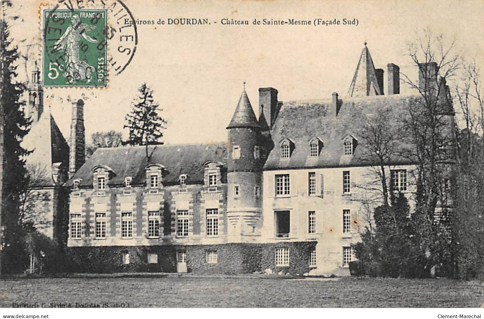 Environs De DOURDAN - Château De Sainte Mesme - Très Bon état - Altri & Non Classificati