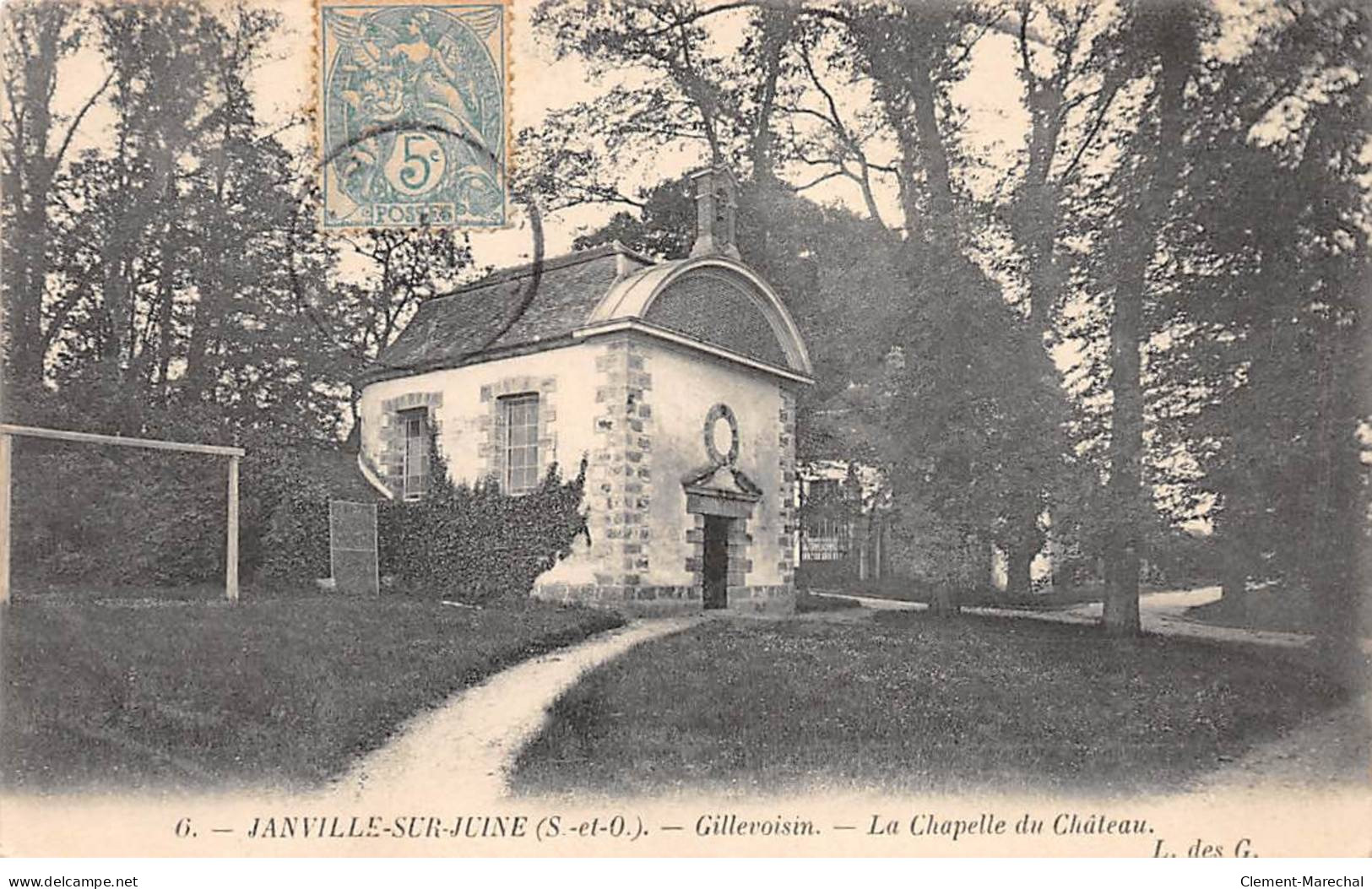 JANVILLE SUR JUINE - Gillevoisin - La Chapelle Du Château - état - Altri & Non Classificati