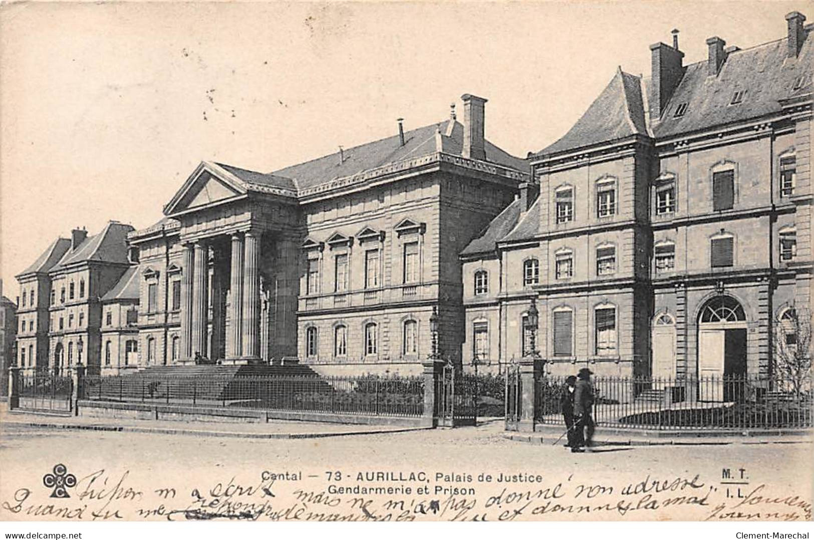 AURILLAC - Palais De Justice - Gendarmerie Et Prison - Très Bon état - Aurillac