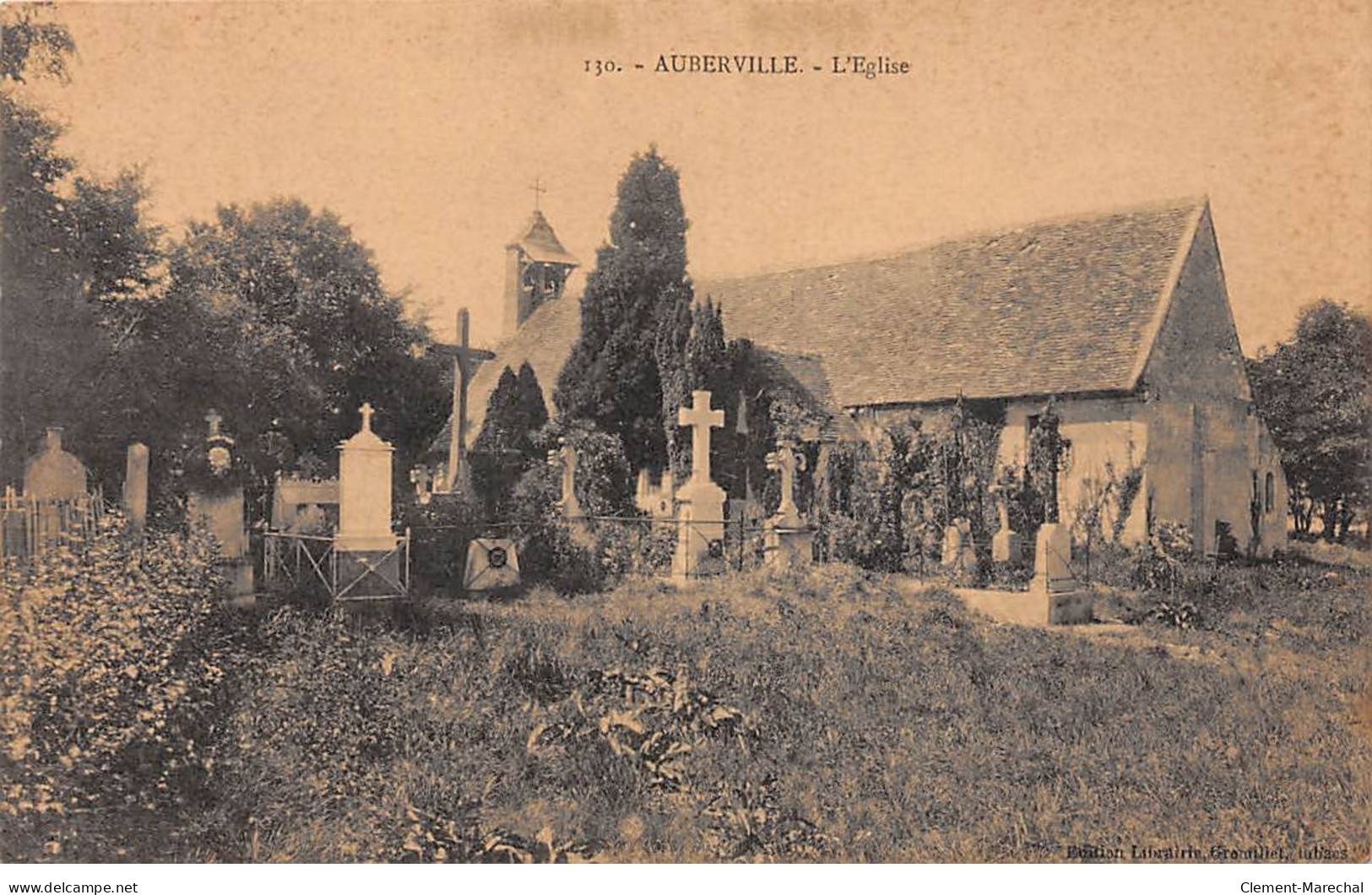 AUBERVILLE - L'Eglise - Très Bon état - Other & Unclassified