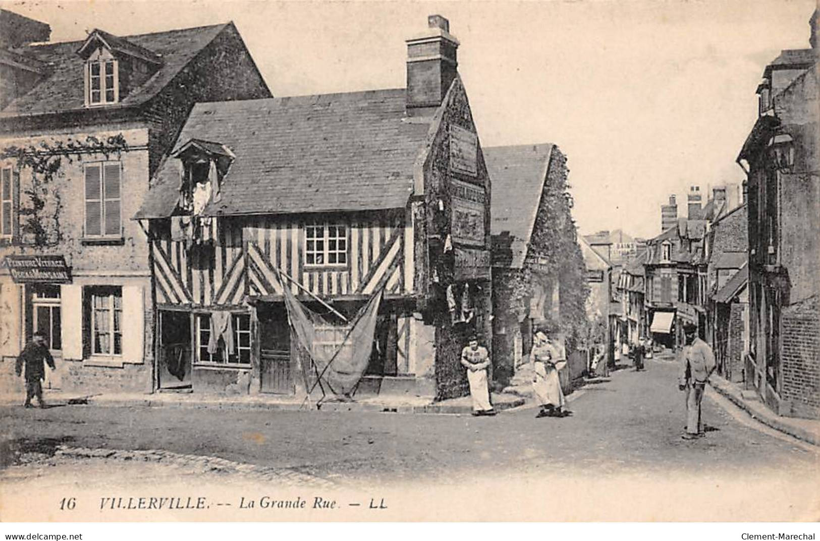 VILLERVILLE - La Grande Rue - Très Bon état - Villerville