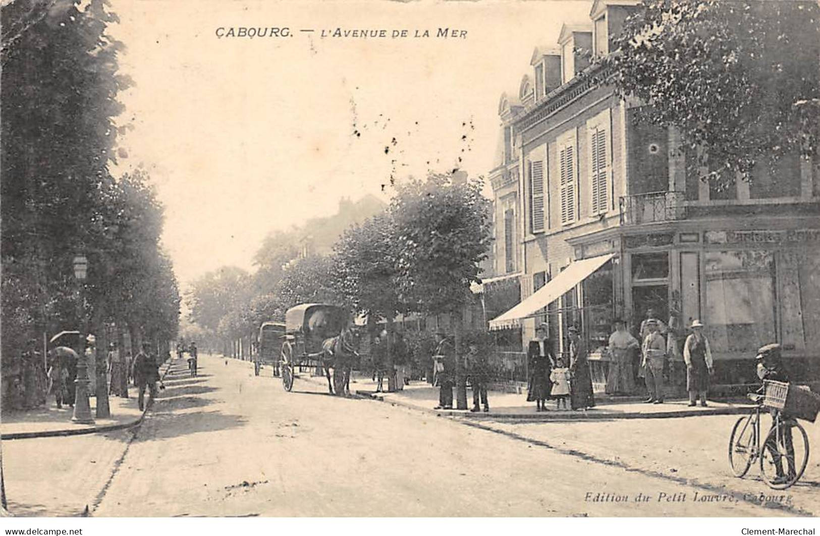 CABOURG - Avenue De La Mer - état - Cabourg