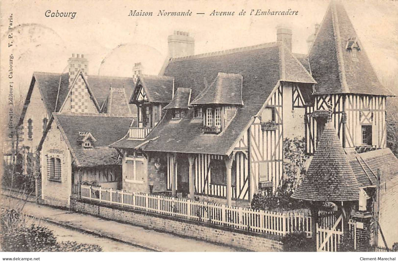 CABOURG - Maison Normande - Avenue De L'Embarcadère - état - Cabourg