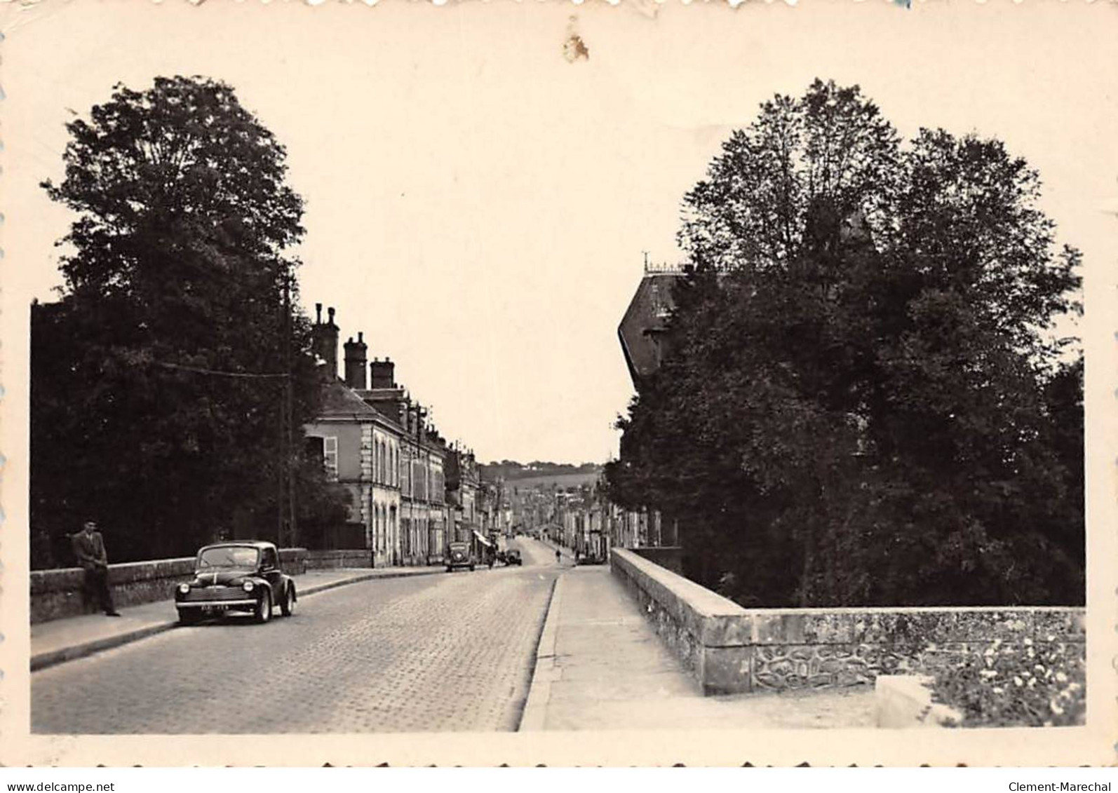 NOGENT LE ROTROU - Le Pont Et La Rue Saint Hilaire - Très Bon état - Nogent Le Rotrou