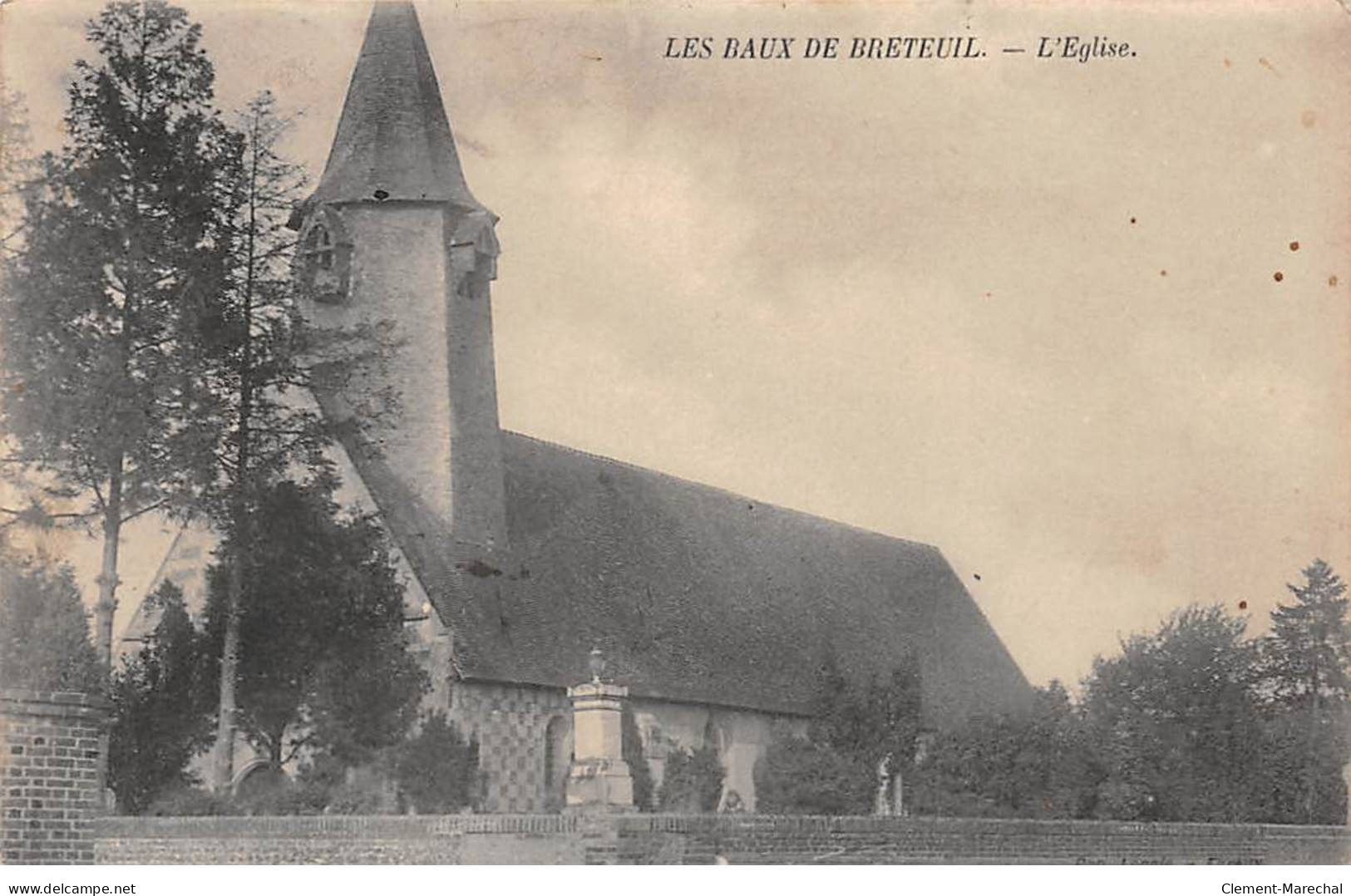 LES BAUX DE BRETEUIL - L'Eglise - Très Bon état - Other & Unclassified
