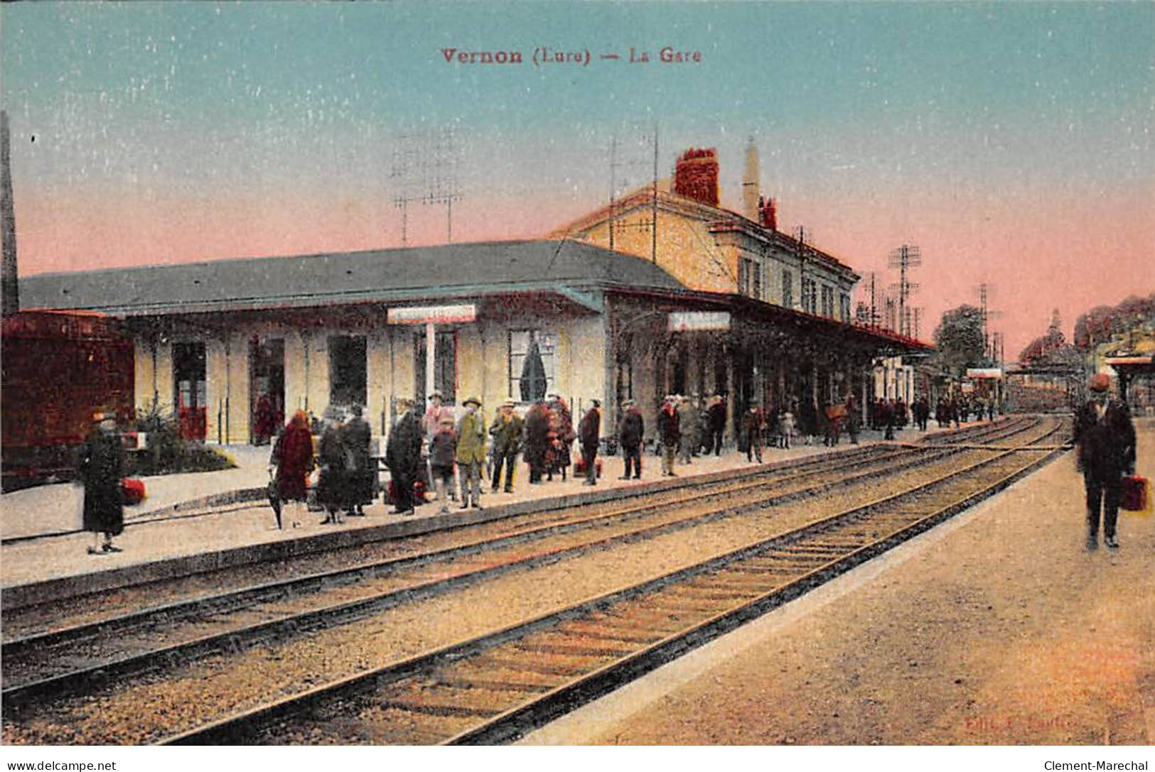 VERNON - La Gare - Très Bon état - Vernon