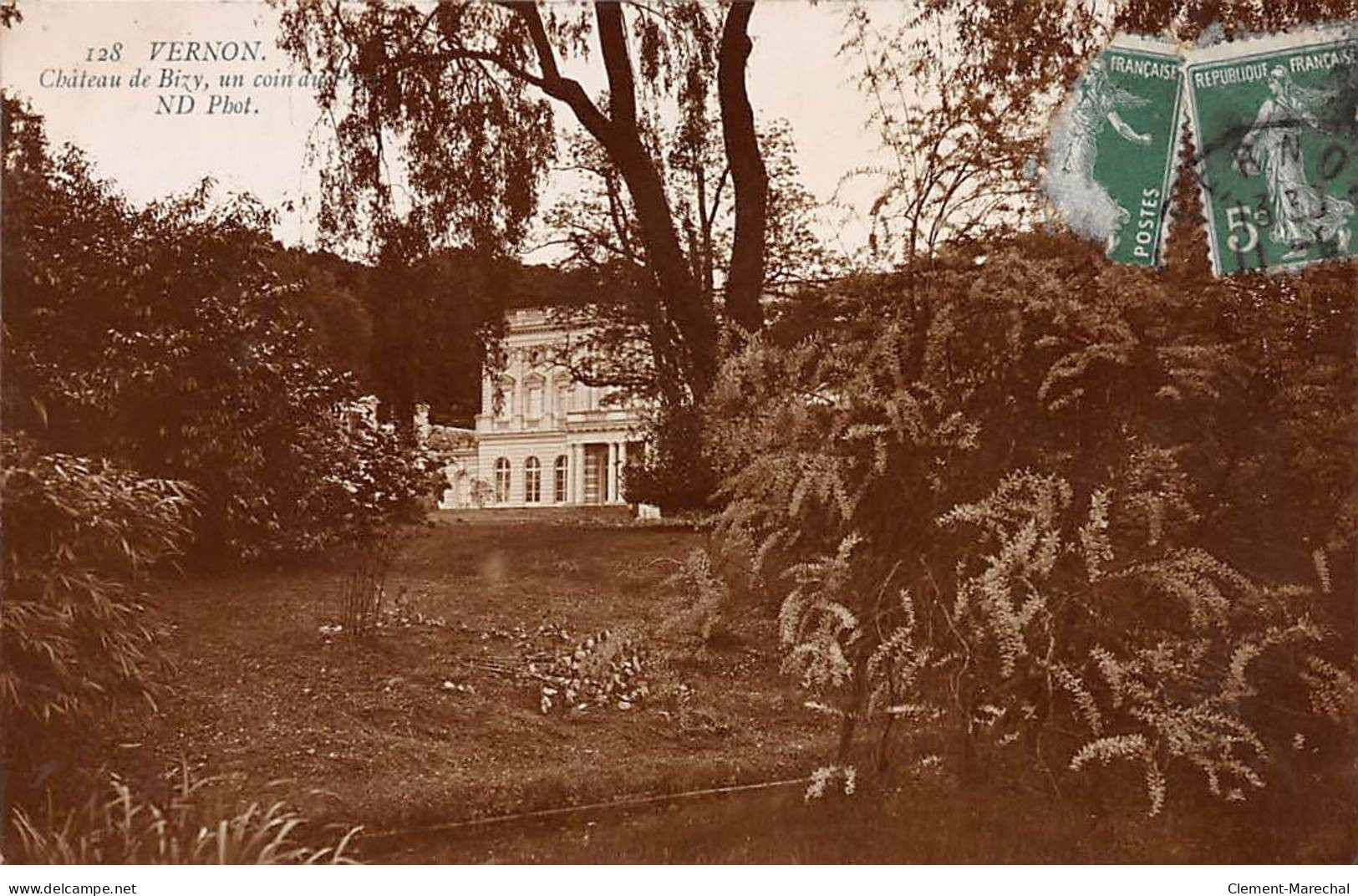 VERNON - Château De Bizy, Un Coin Du Parc - Très Bon état - Vernon