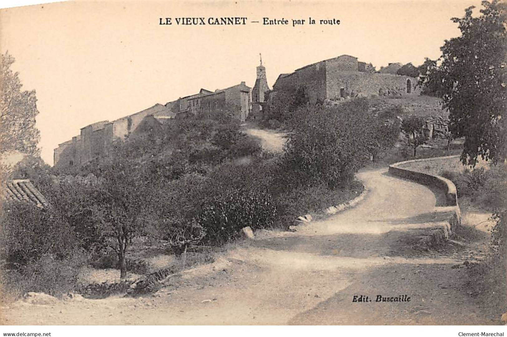 LE VIEUX CANNET - Entrée Par La Route - Très Bon état - Le Cannet