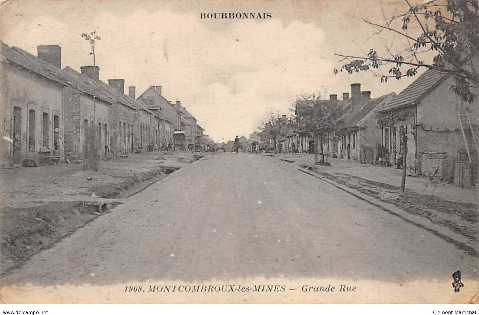 MONTCOMBROUX LES MINES - Grande Rue - état - Autres & Non Classés