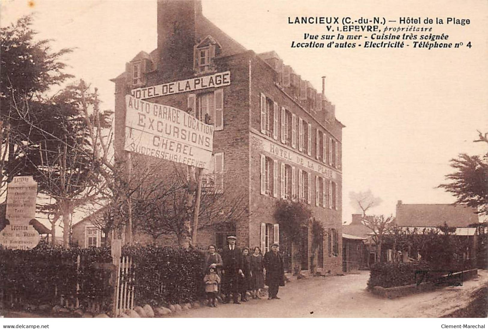 LANCIEUX - Hôtel De La Plage - Très Bon état - Lancieux