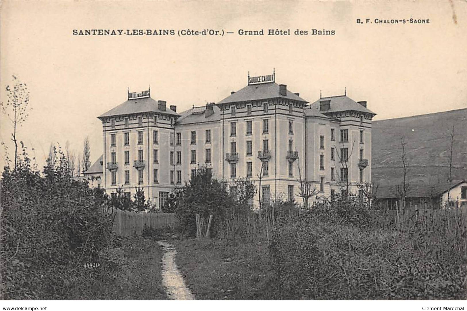 SANTENAY LES BAINS - Grand Hôtel Des Bains - Très Bon état - Andere & Zonder Classificatie