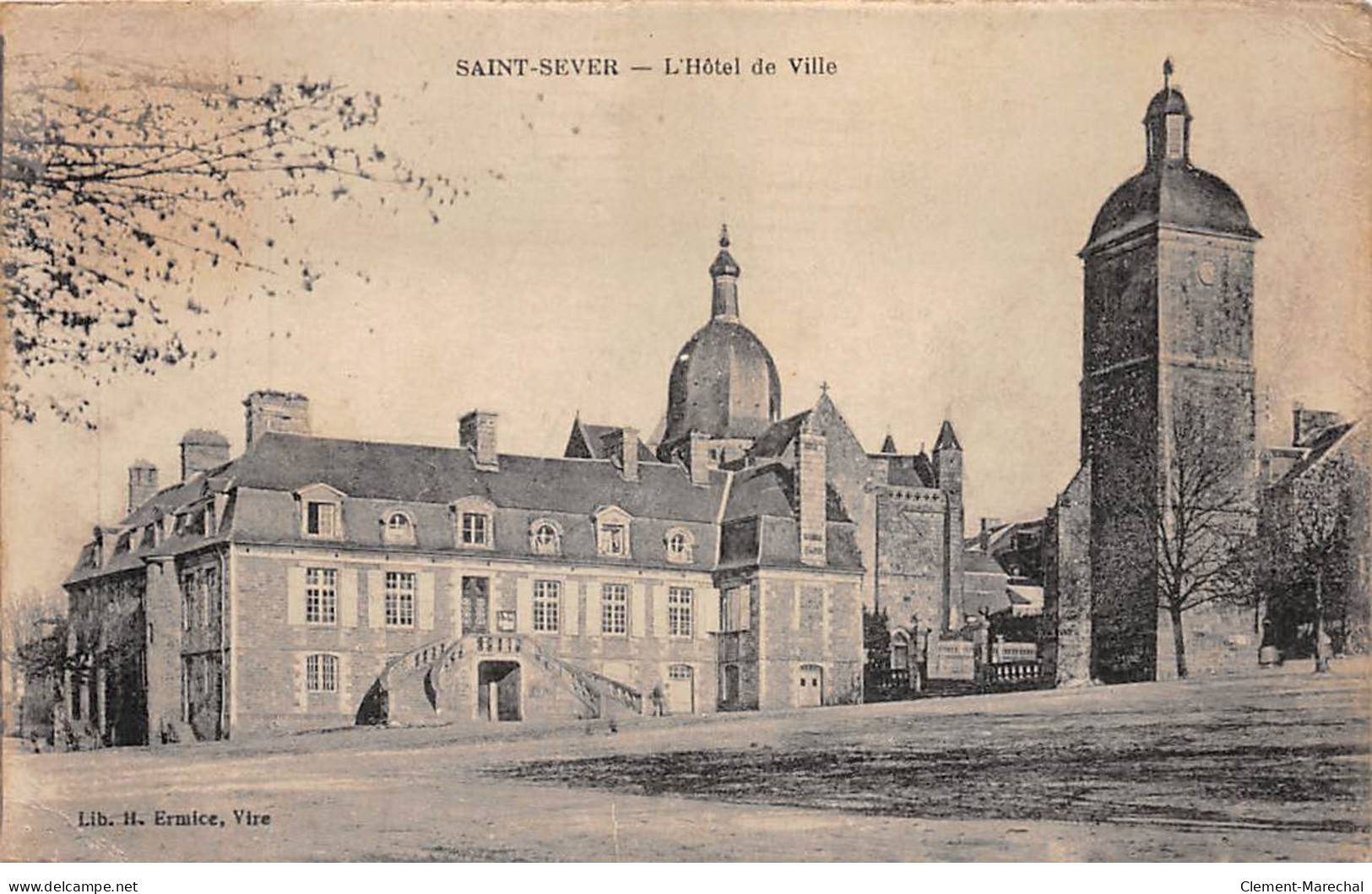 SAINT SEVER - L'Hôtel De Ville - état - Saint Sever